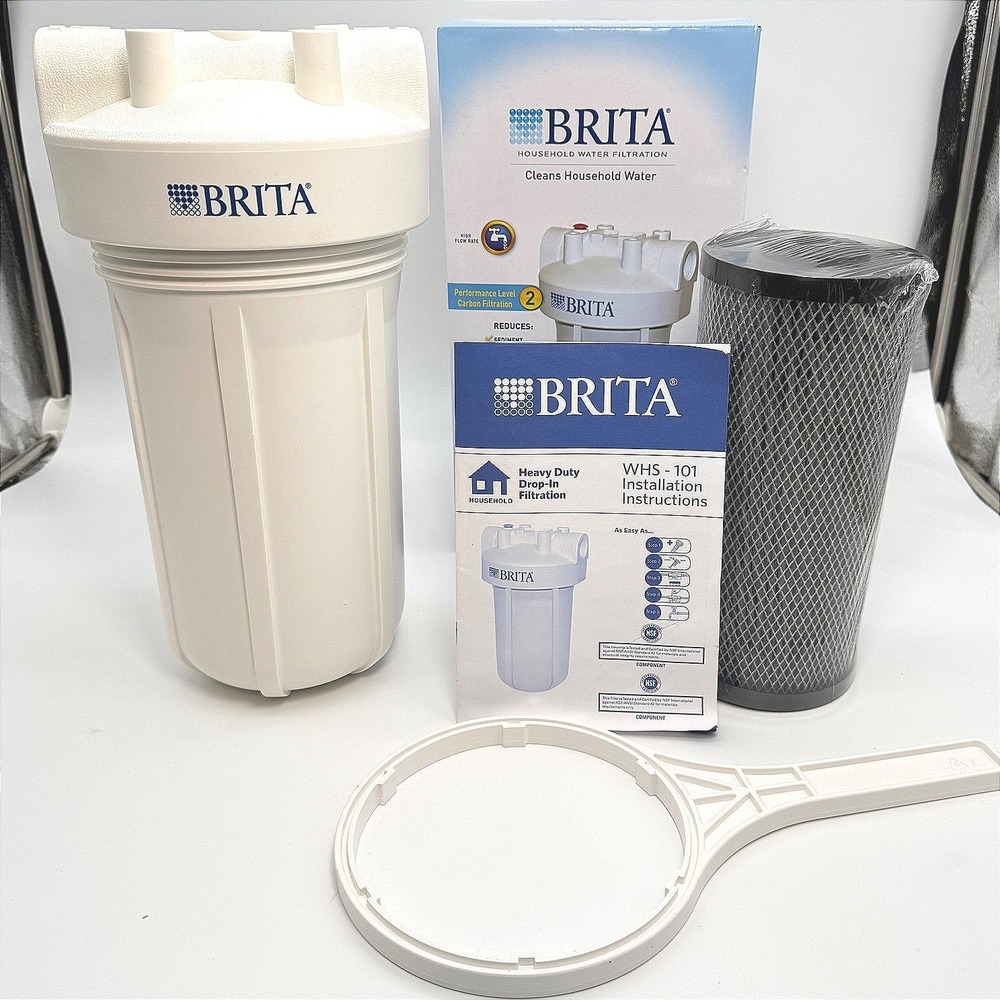 Brita WHS-101 Heavy Duty Whole House Water Filter System New Open Box